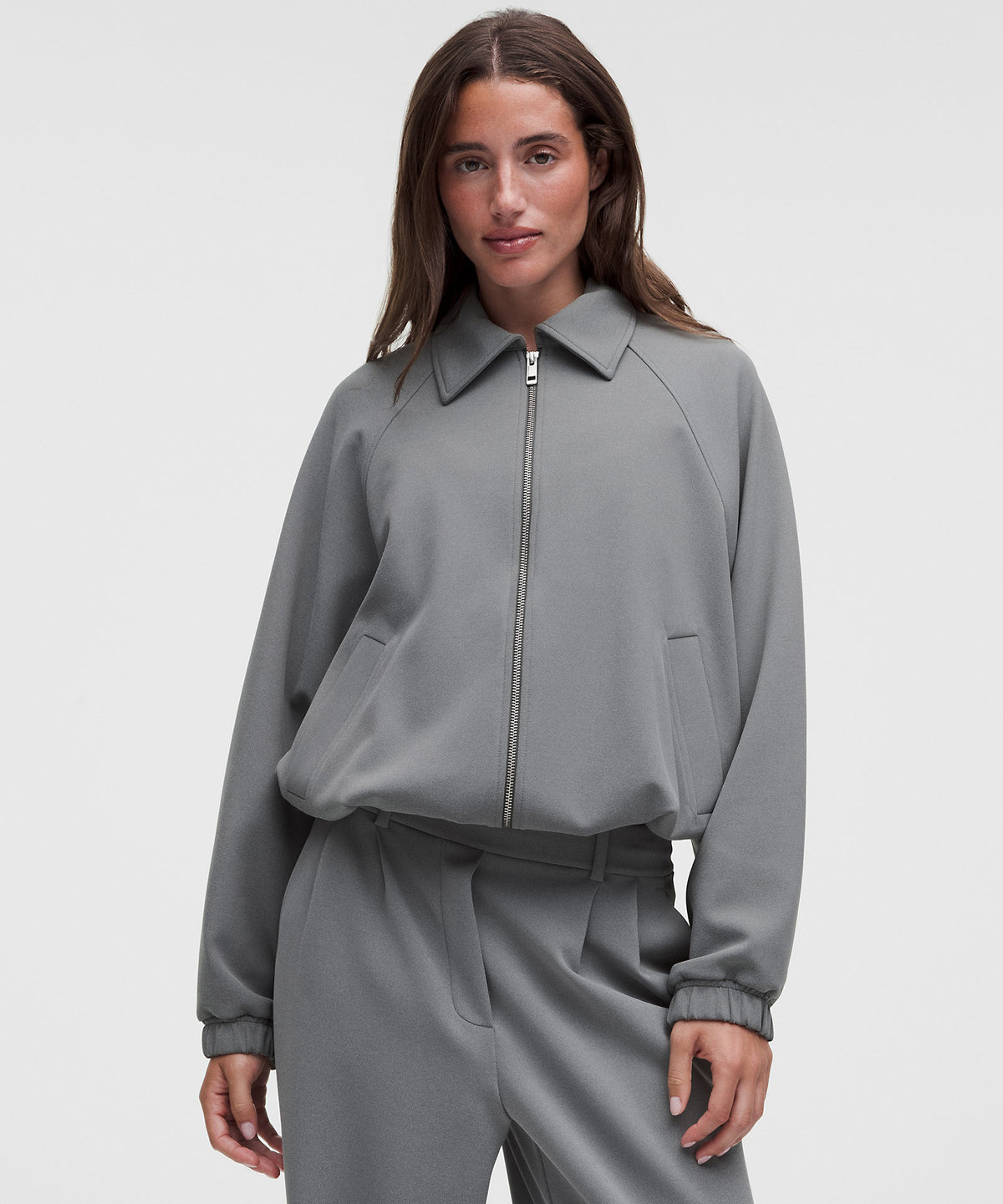 Lululemon Daydrift Jacket Twill - Heathered Onyx Grey - imagen 1