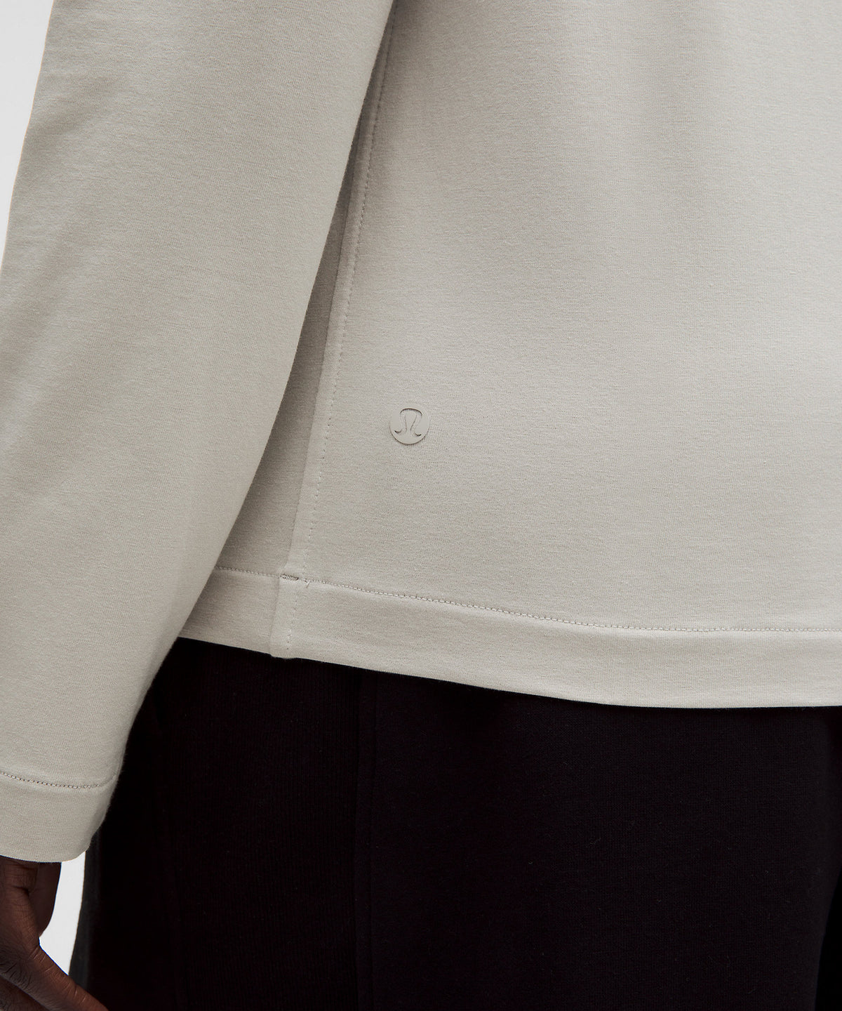 Lululemon The Classic Jersey Long-Sleeve Tee - Hailstone Grey - imagen 4