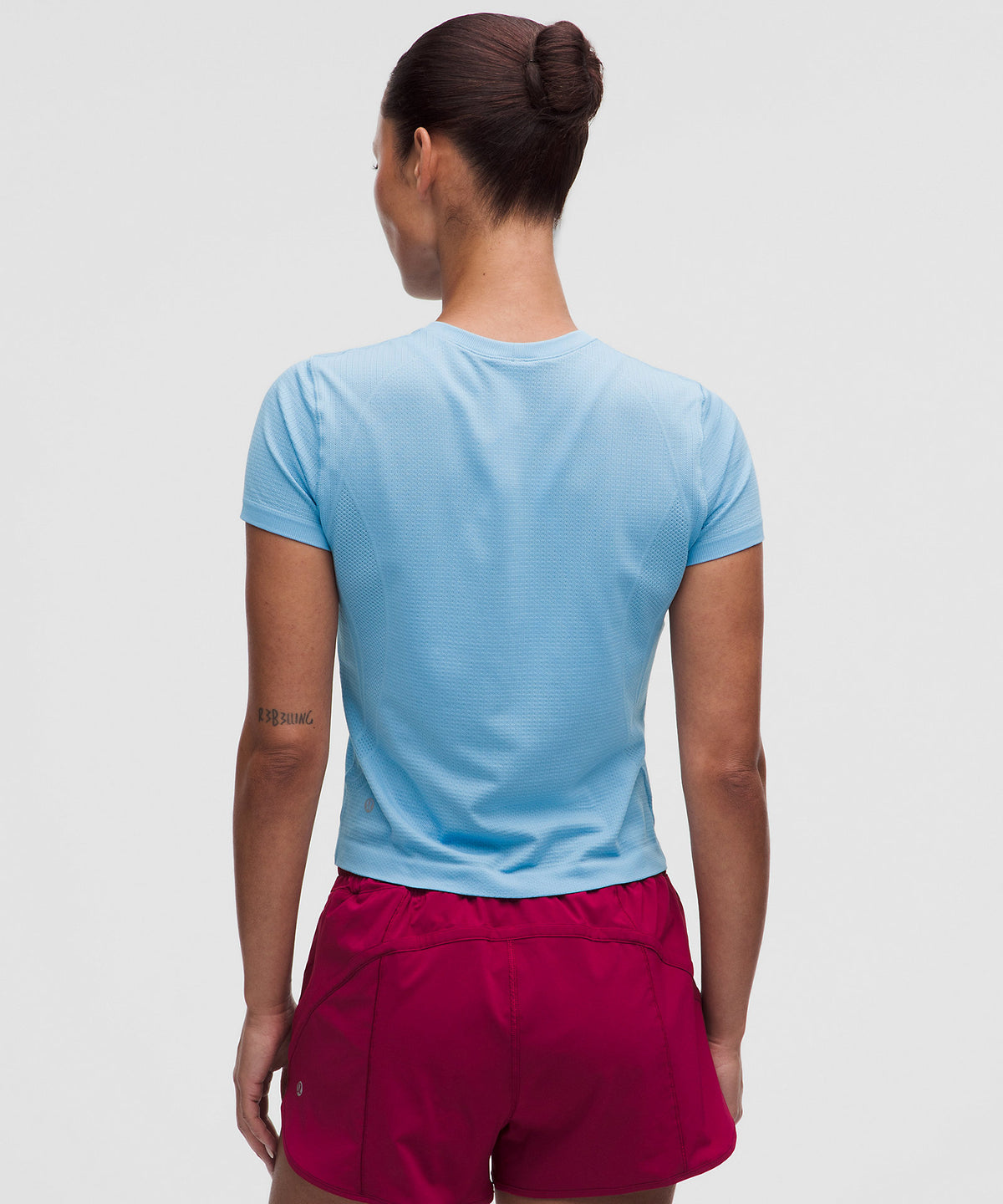 Lululemon Super Swiftly Short-Sleeve Shirt - Dreamy Blue - imagen 3