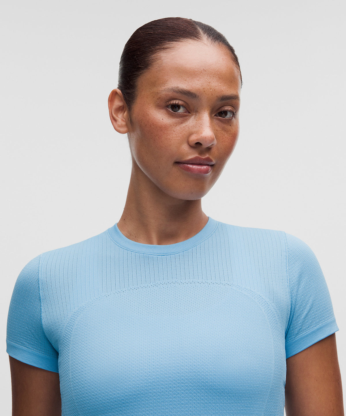 Lululemon Super Swiftly Short-Sleeve Shirt - Dreamy Blue - imagen 4