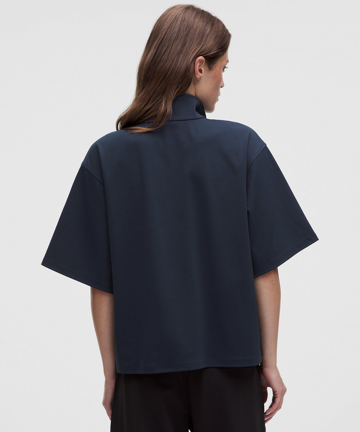 Lululemon Daydrift Short-Sleeve Half Zip - True Navy - imagen 3