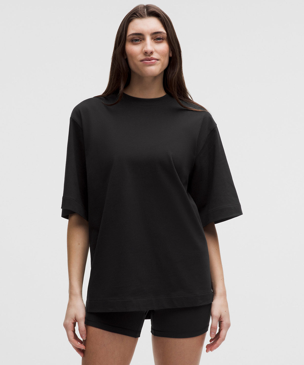 Lululemon Heavyweight Cotton Oversized T-Shirt - Black - imagen 1