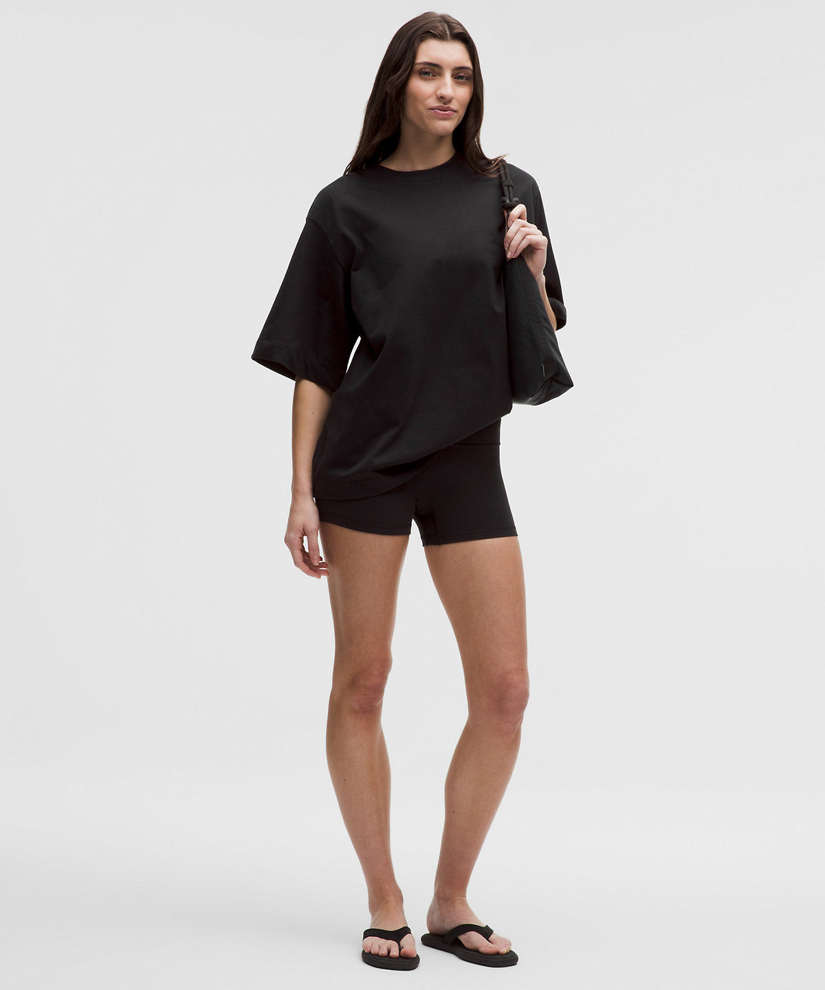 Lululemon Heavyweight Cotton Oversized T-Shirt - Black - imagen 2