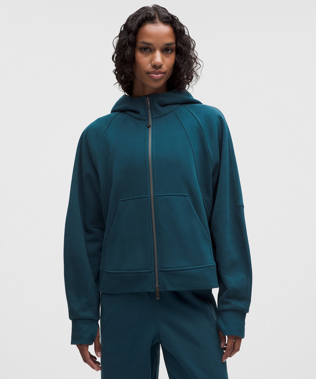 Lululemon Scuba Evolve Oversized Full-Zip Hoodie - Remixed Marine - imagen 1