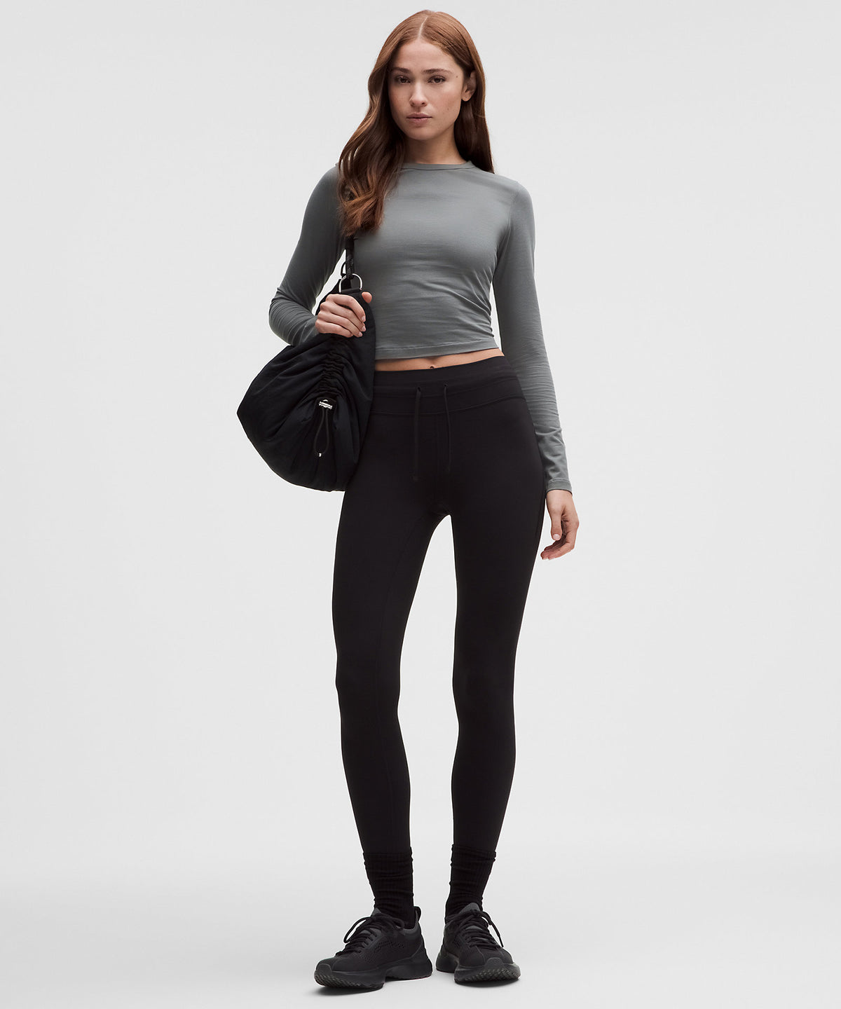 Lululemon Little Jersey Long-Sleeve Tee - Onyx Grey - imagen 2