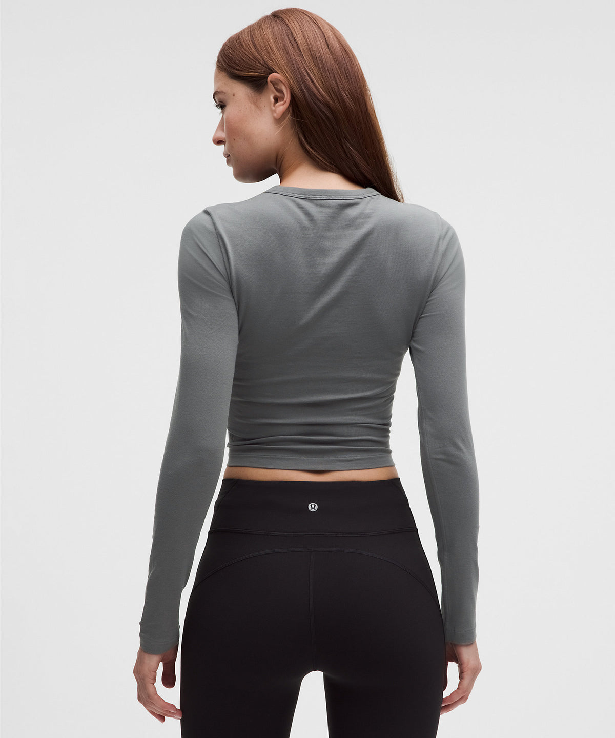 Lululemon Little Jersey Long-Sleeve Tee - Onyx Grey - imagen 3