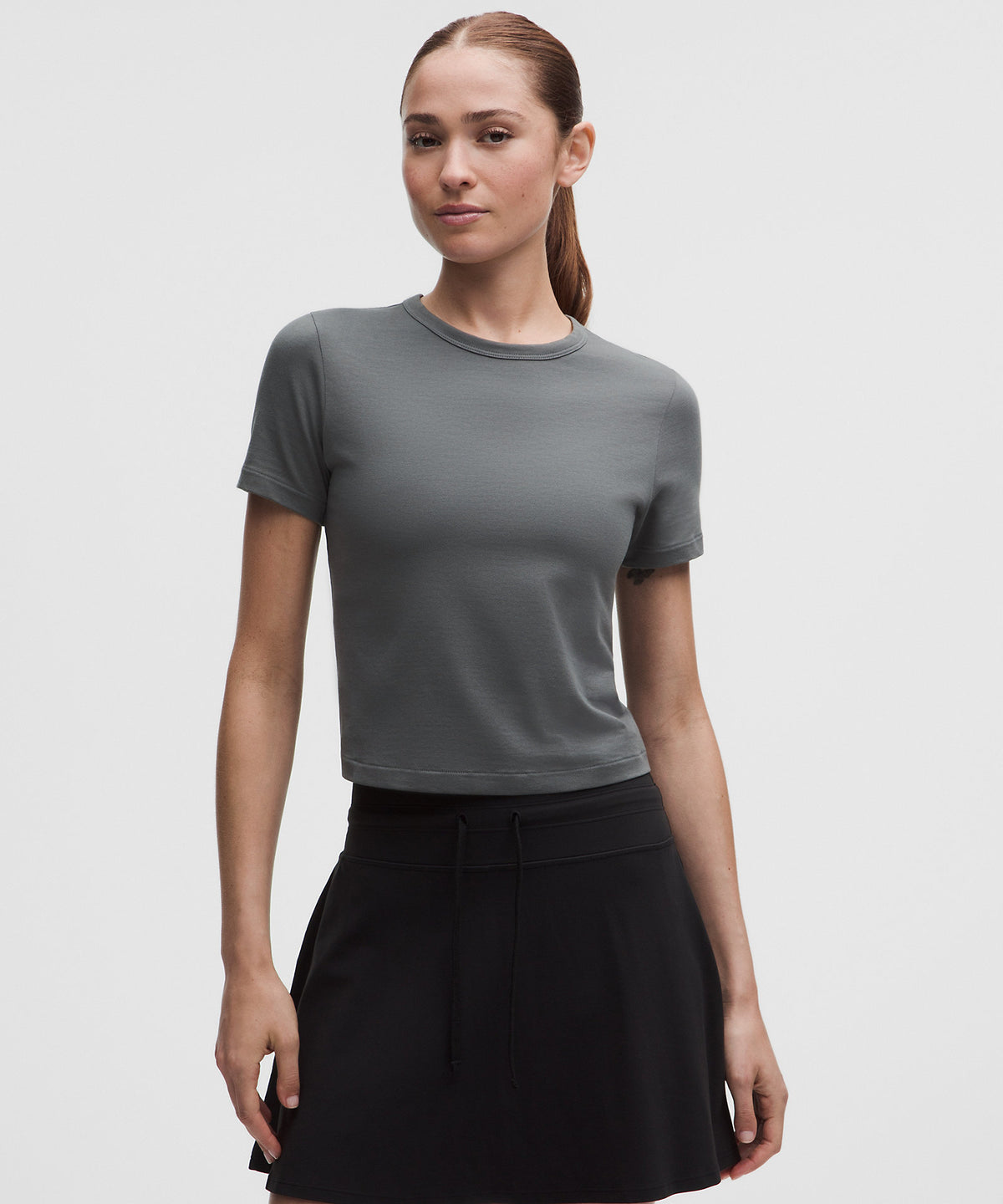 Lululemon Little Jersey Tee - Onyx Grey - imagen 1