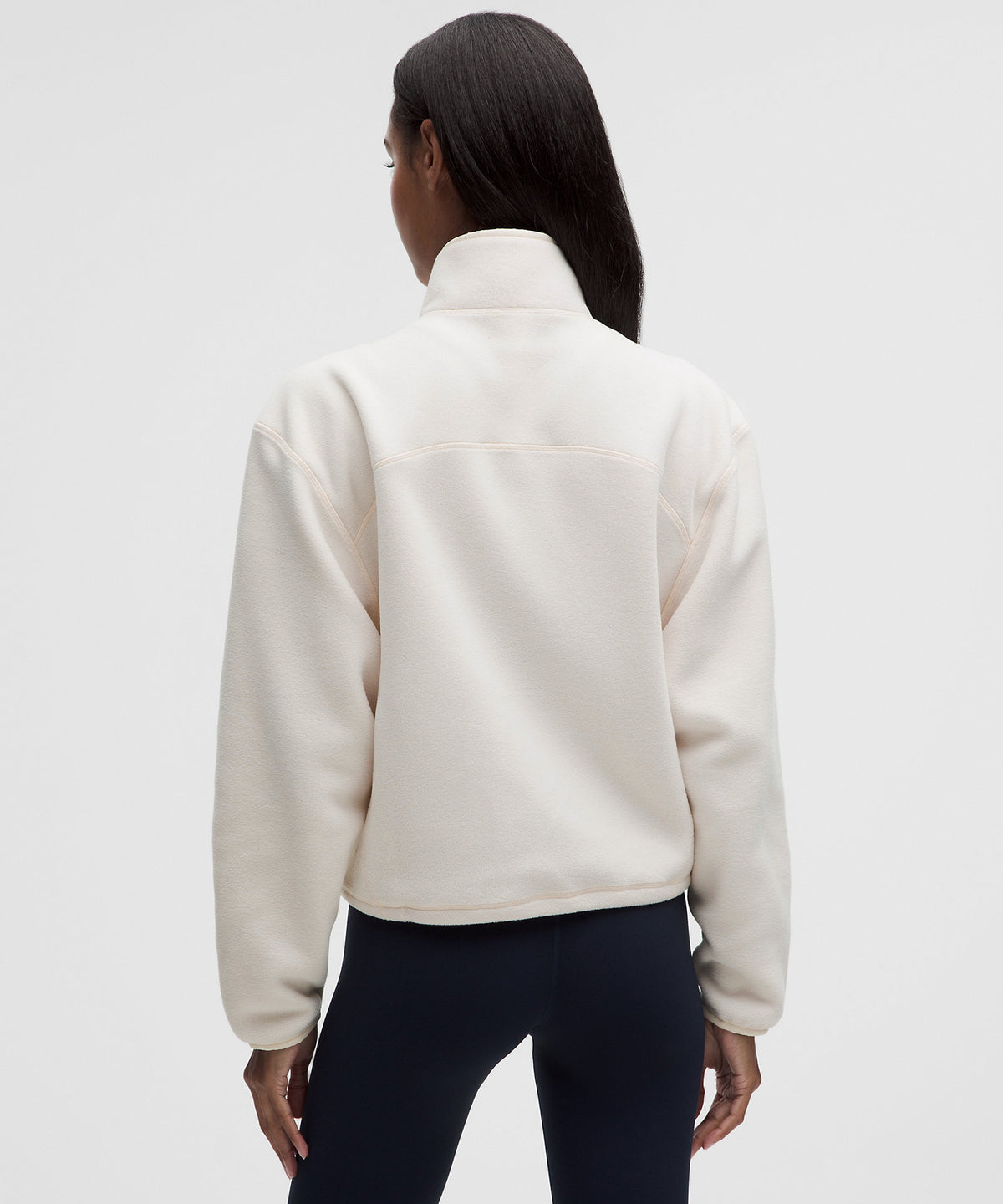Lululemon Polartec 200 Series Full-Zip Jacket - Heathered Light Ivory - imagen 3