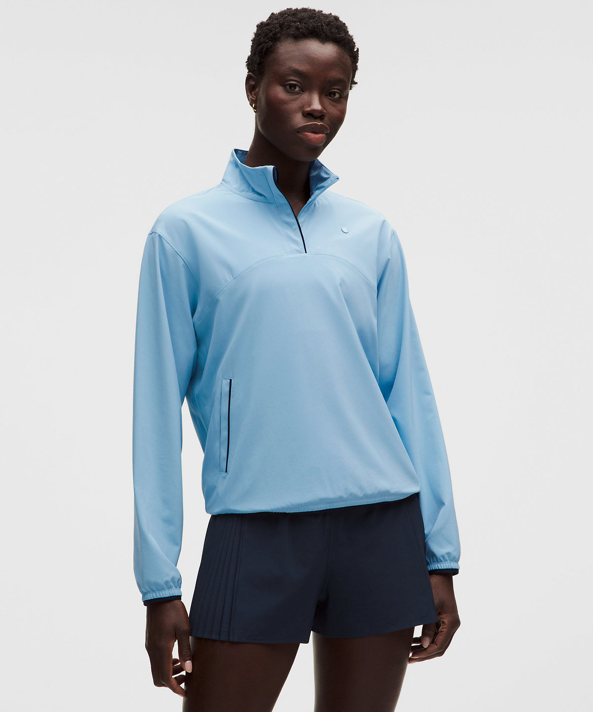 Lululemon UV-Protective Lightweight Half Zip - Dreamy Blue - imagen 1