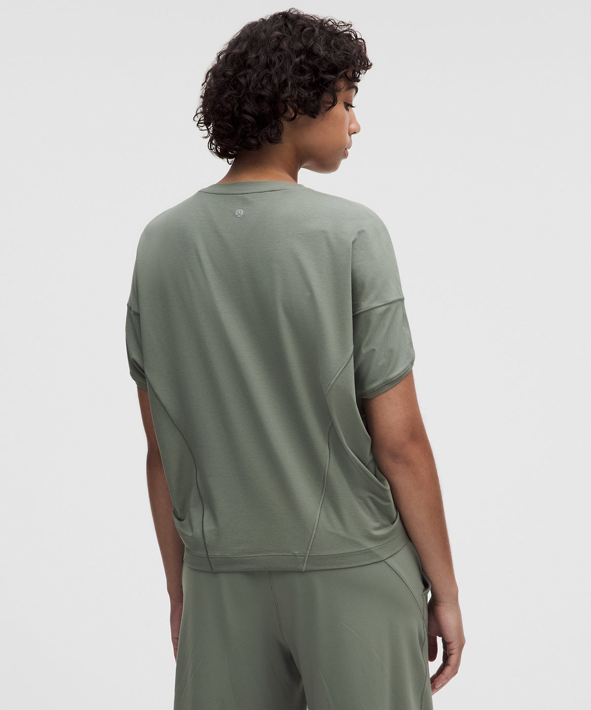 Lululemon Cotton-Modal-Blend Dolman Tee - Willow Leaf - imagen 3