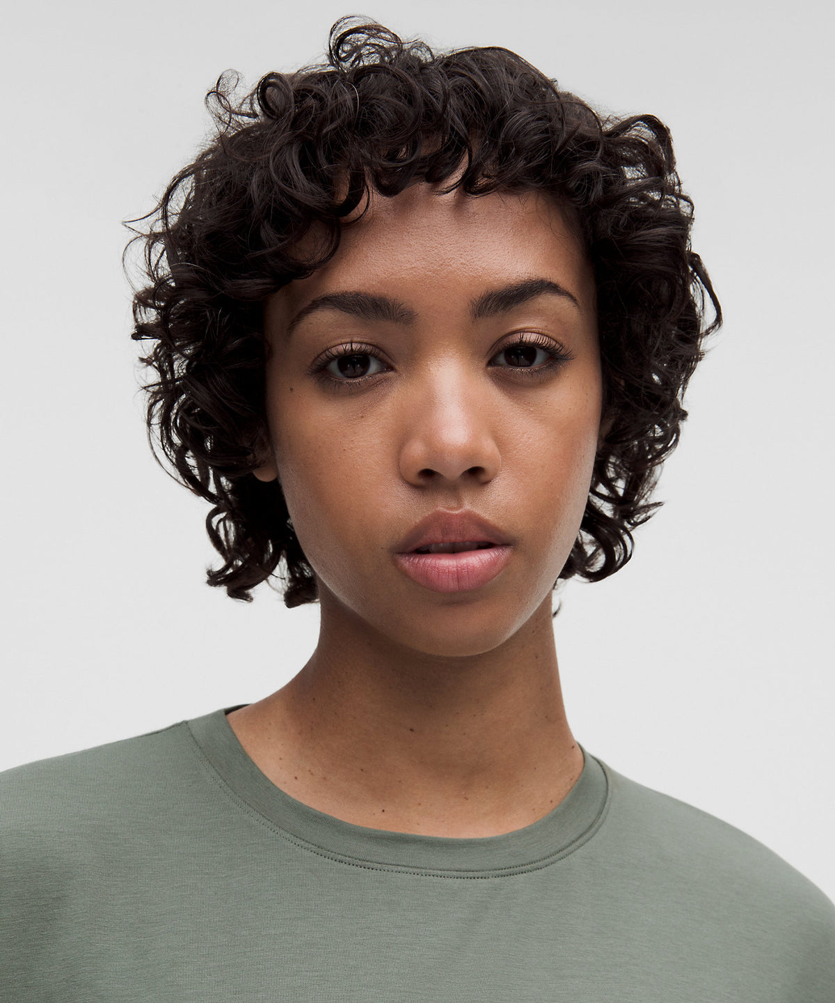 Lululemon Cotton-Modal-Blend Dolman Tee - Willow Leaf - imagen 4