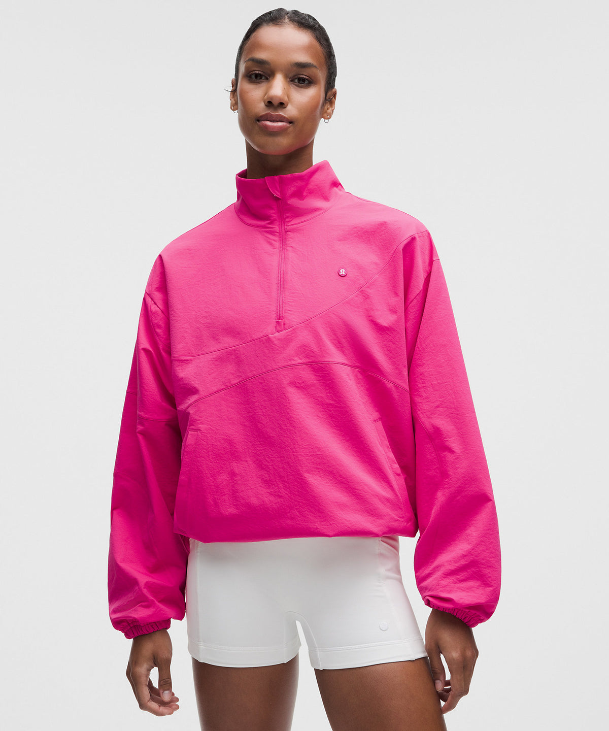 Lululemon Half-Zip Tennis Pullover - Flamingo Fun Tone - imagen 1