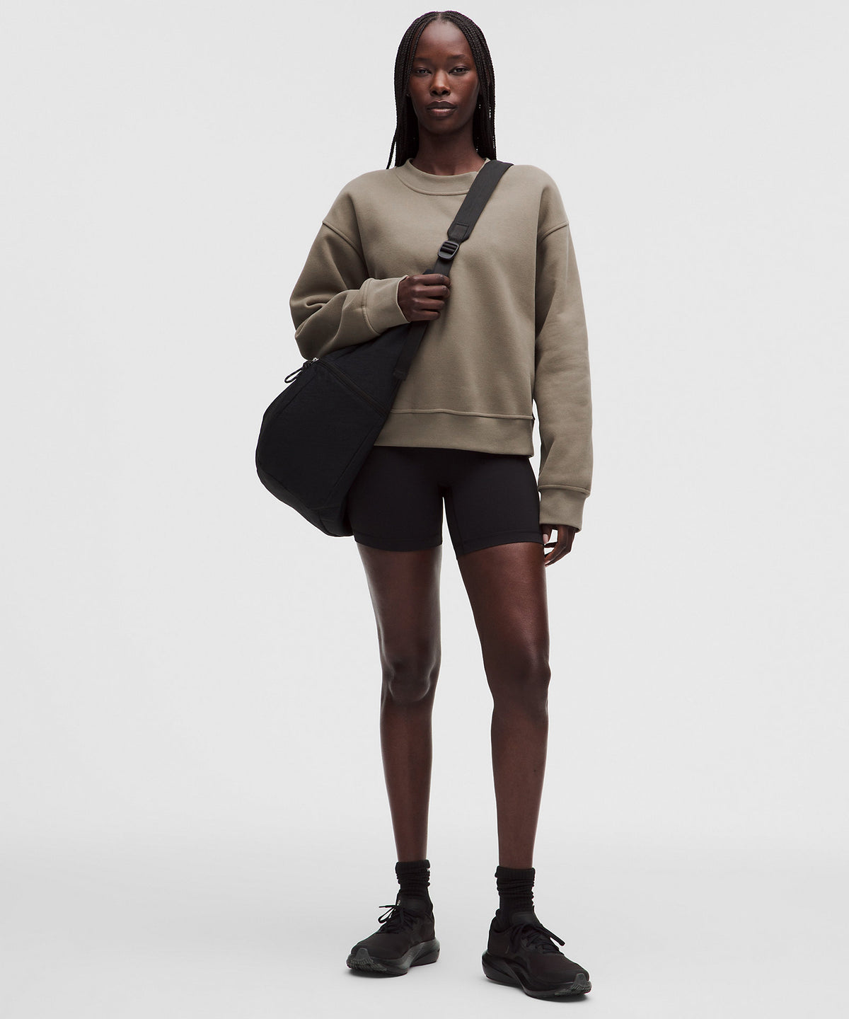 Lululemon Women's Steady State SuperLoft Crew - Cypress Forest - imagen 2