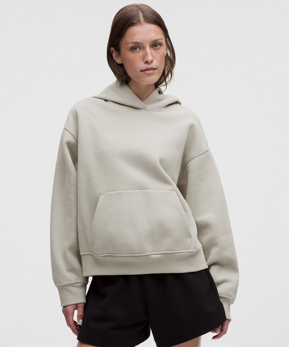 Lululemon Women's Steady State SuperLoft Hoodie - Hailstone Grey - imagen 1