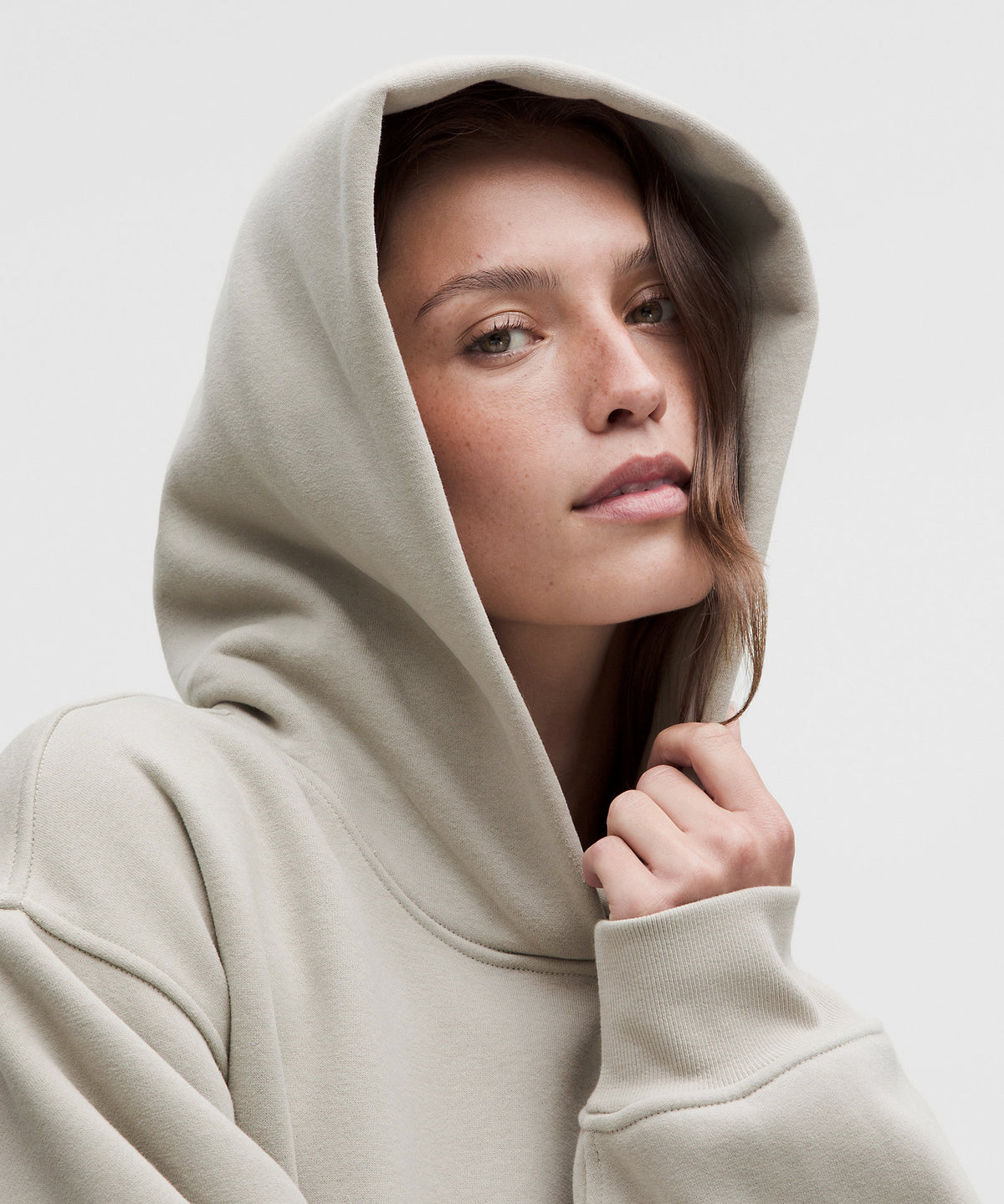 Lululemon Women's Steady State SuperLoft Hoodie - Hailstone Grey - imagen 4