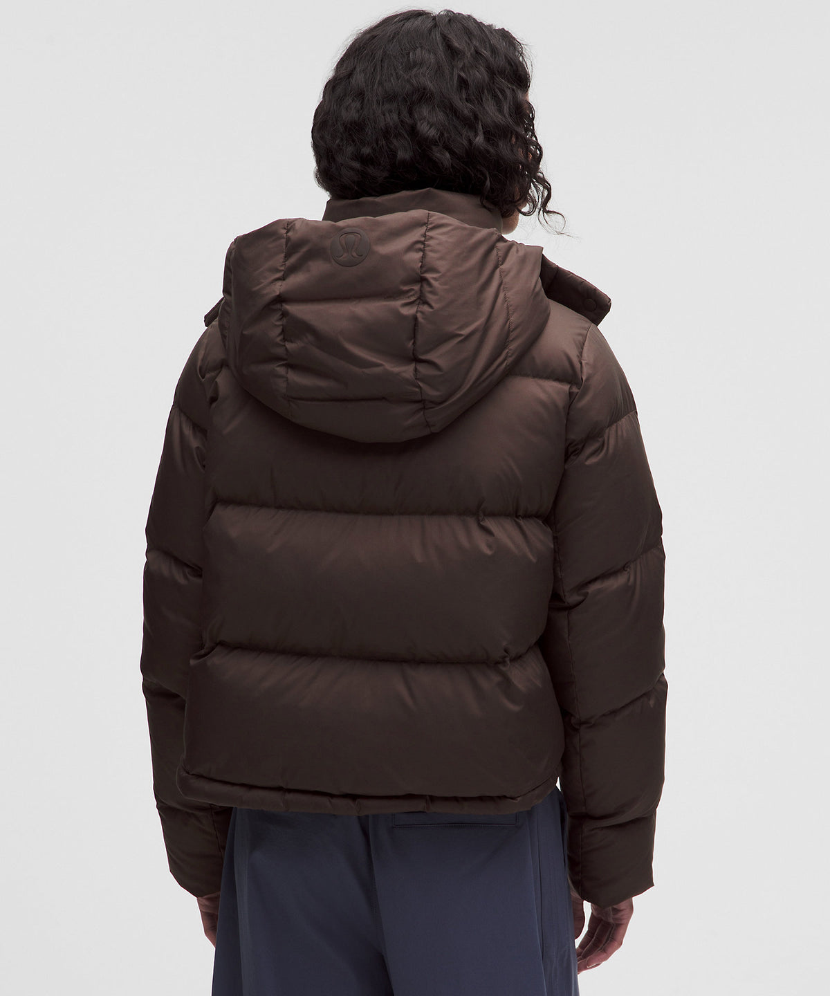 Lululemon Wunder Puff 600-Down-Fill Cropped Jacket - Mahogany Muse - imagen 3