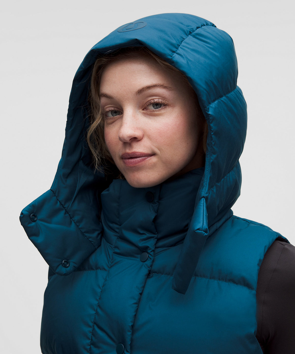 Lululemon Wunder Puff 600-Down-Fill Cropped Vest - Remixed Marine - imagen 4