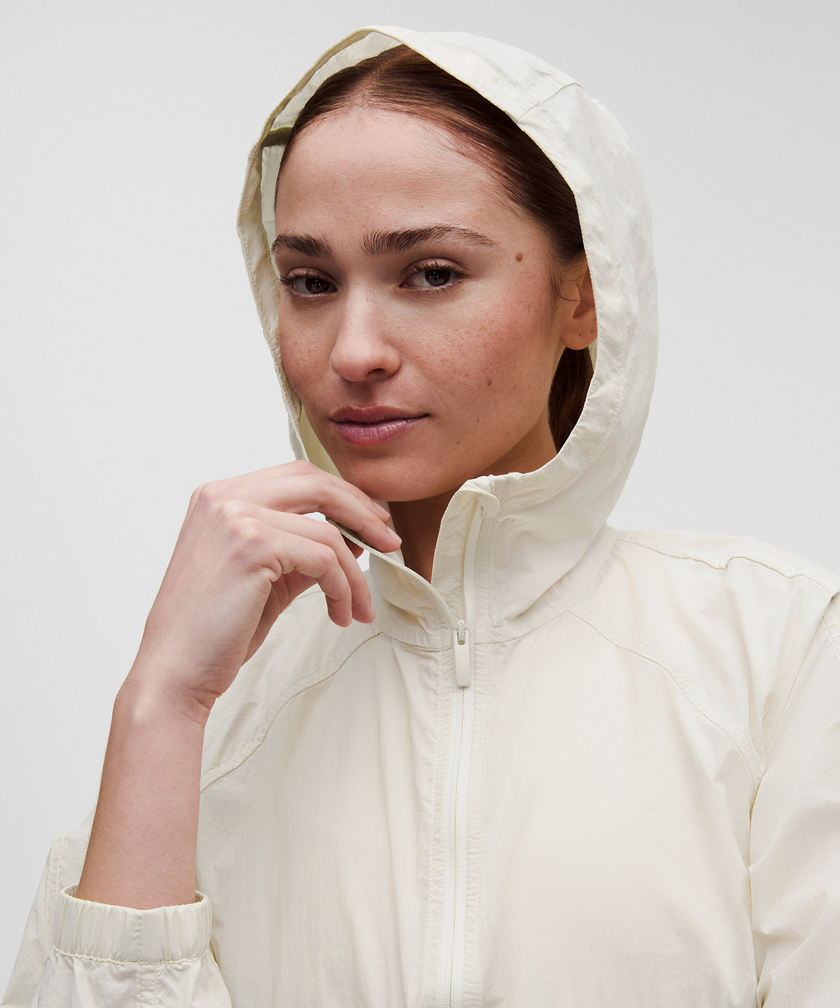 Lululemon Hood-Lite Relaxed-Fit Jacket - Light Ivory - imagen 4