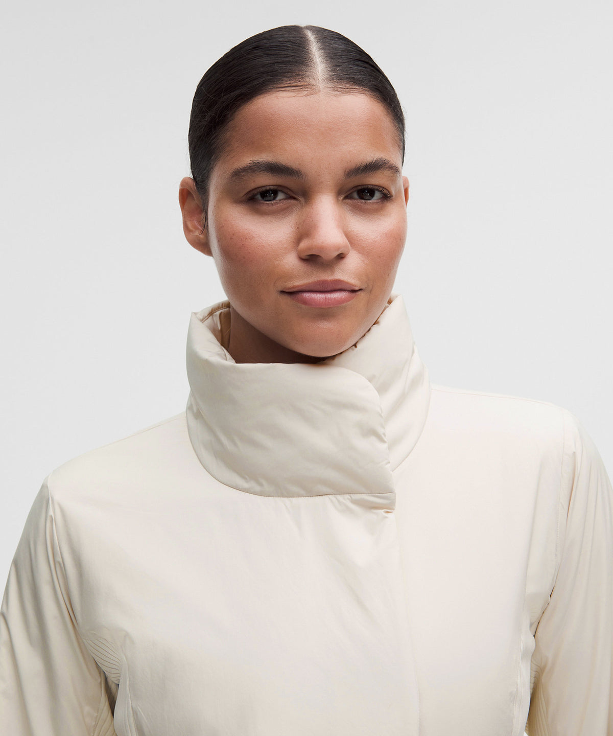 Lululemon Sleek City Long Jacket - Light Ivory - imagen 3