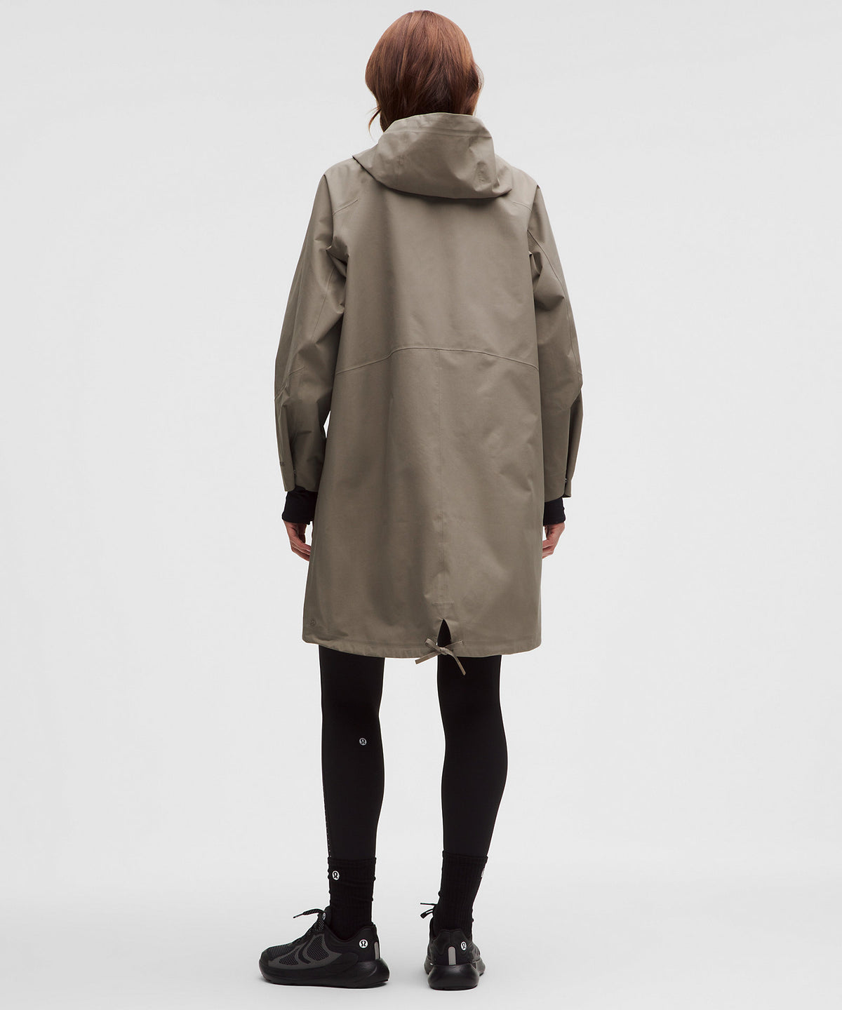 Lululemon Waterproof Fishtail Rain Coat - Cypress Forest - imagen 2