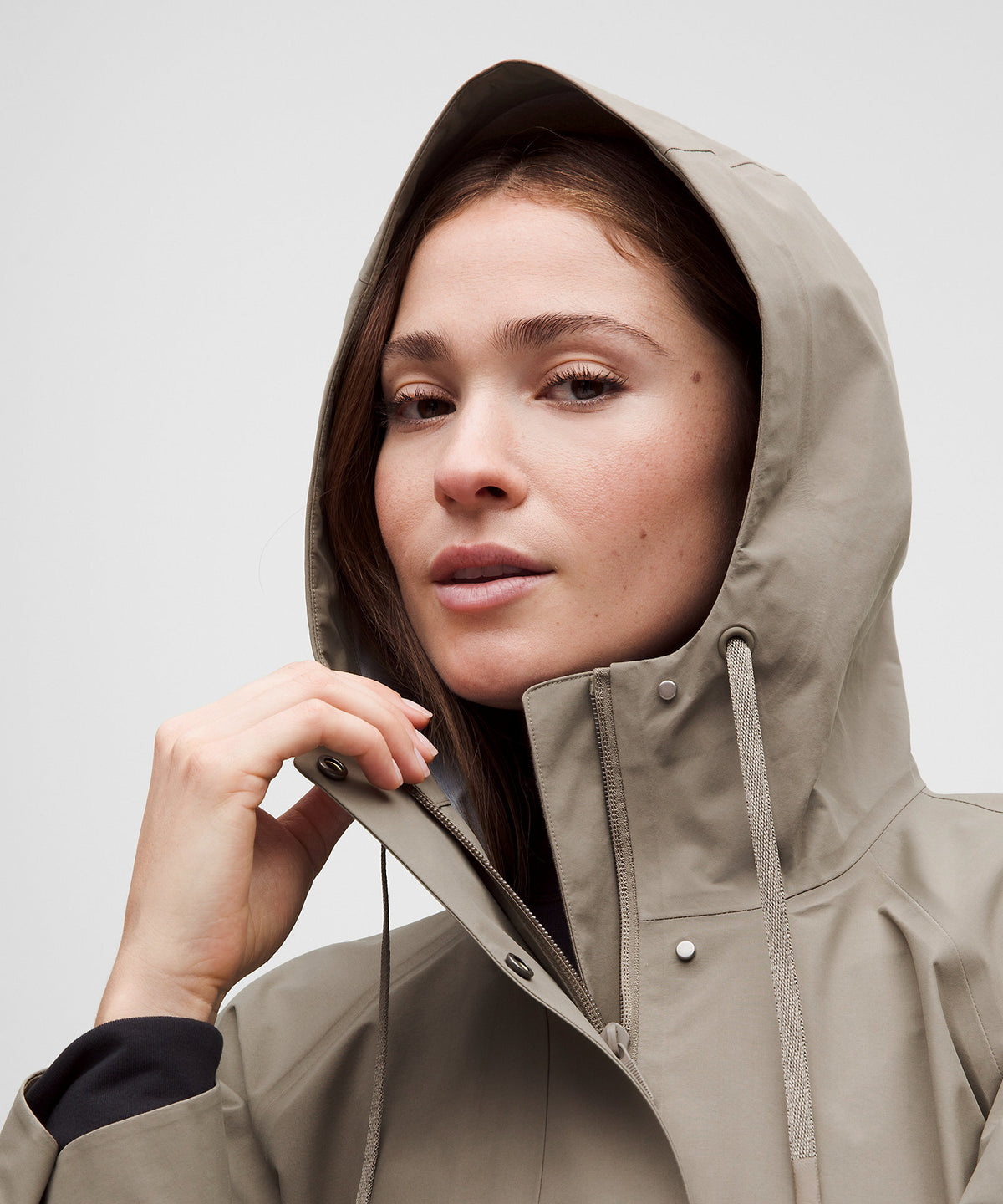 Lululemon Waterproof Fishtail Rain Coat - Cypress Forest - imagen 3