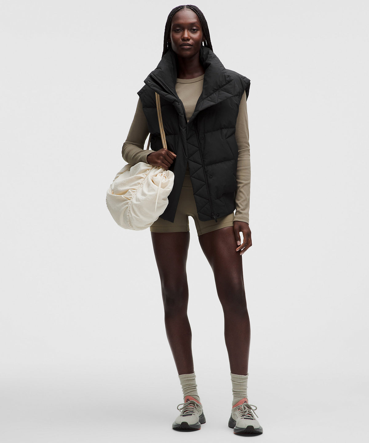 Lululemon Women's Wunder Puff Bomber Vest - Black - imagen 2