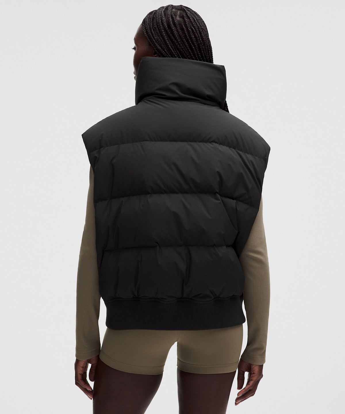 Lululemon Women's Wunder Puff Bomber Vest - Black - imagen 3