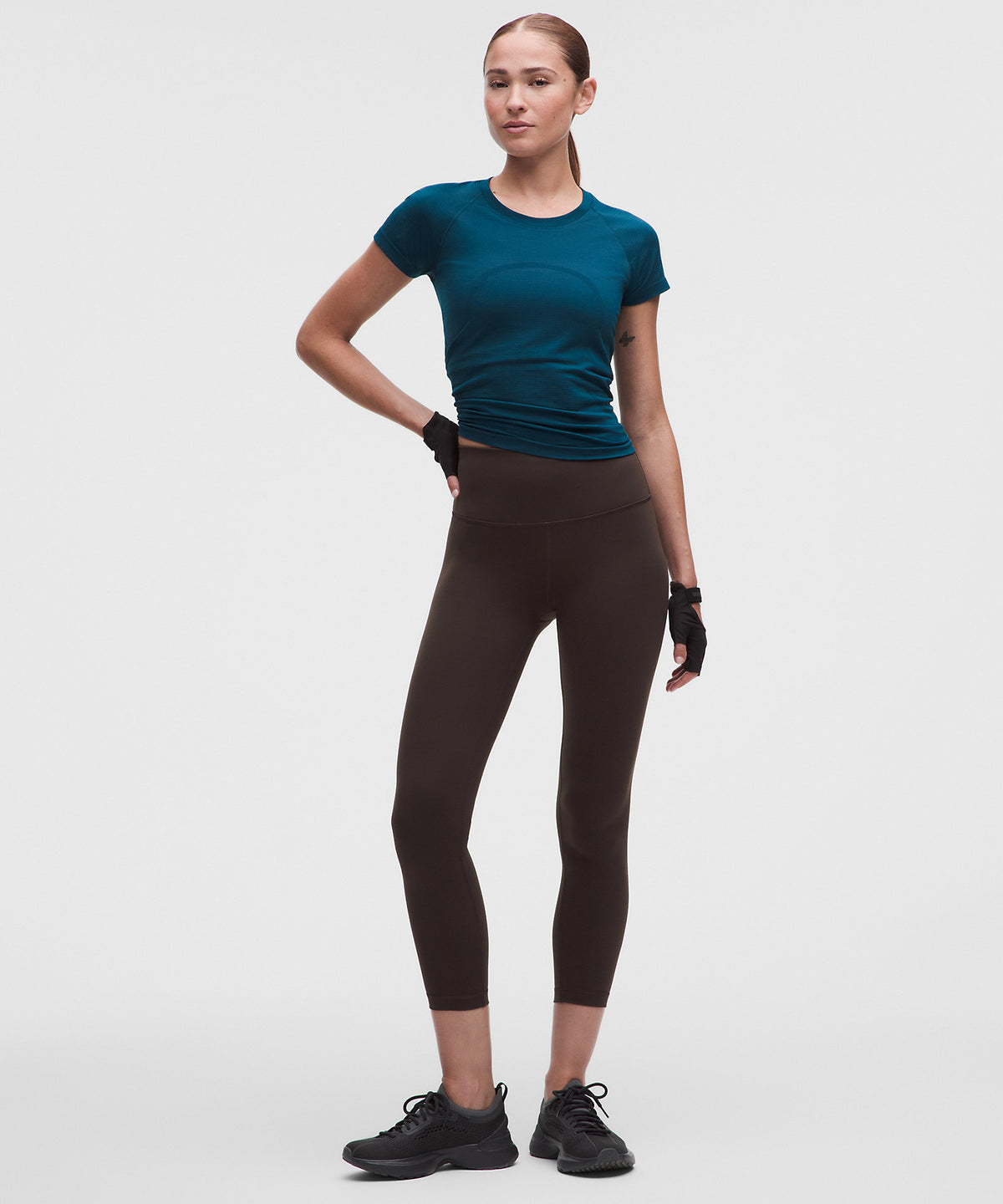 Lululemon Wunder Train High-Rise Tight 25" - Mahogany Muse - imagen 1