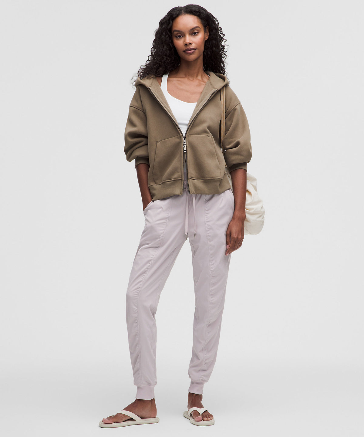 Lululemon Dance Studio Mid-Rise Jogger Full Length - Icy Taupe - imagen 1