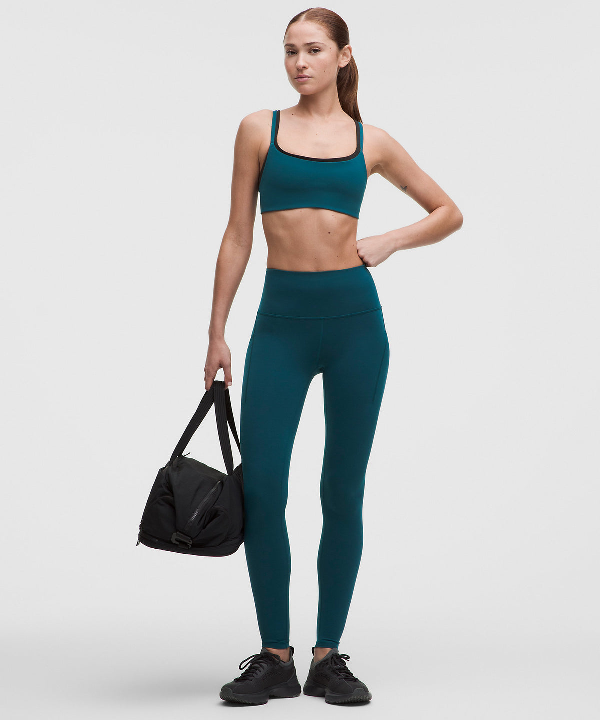 Lululemon Wunder Train High-Rise Tight with Pockets 28" - Remixed Marine - imagen 1