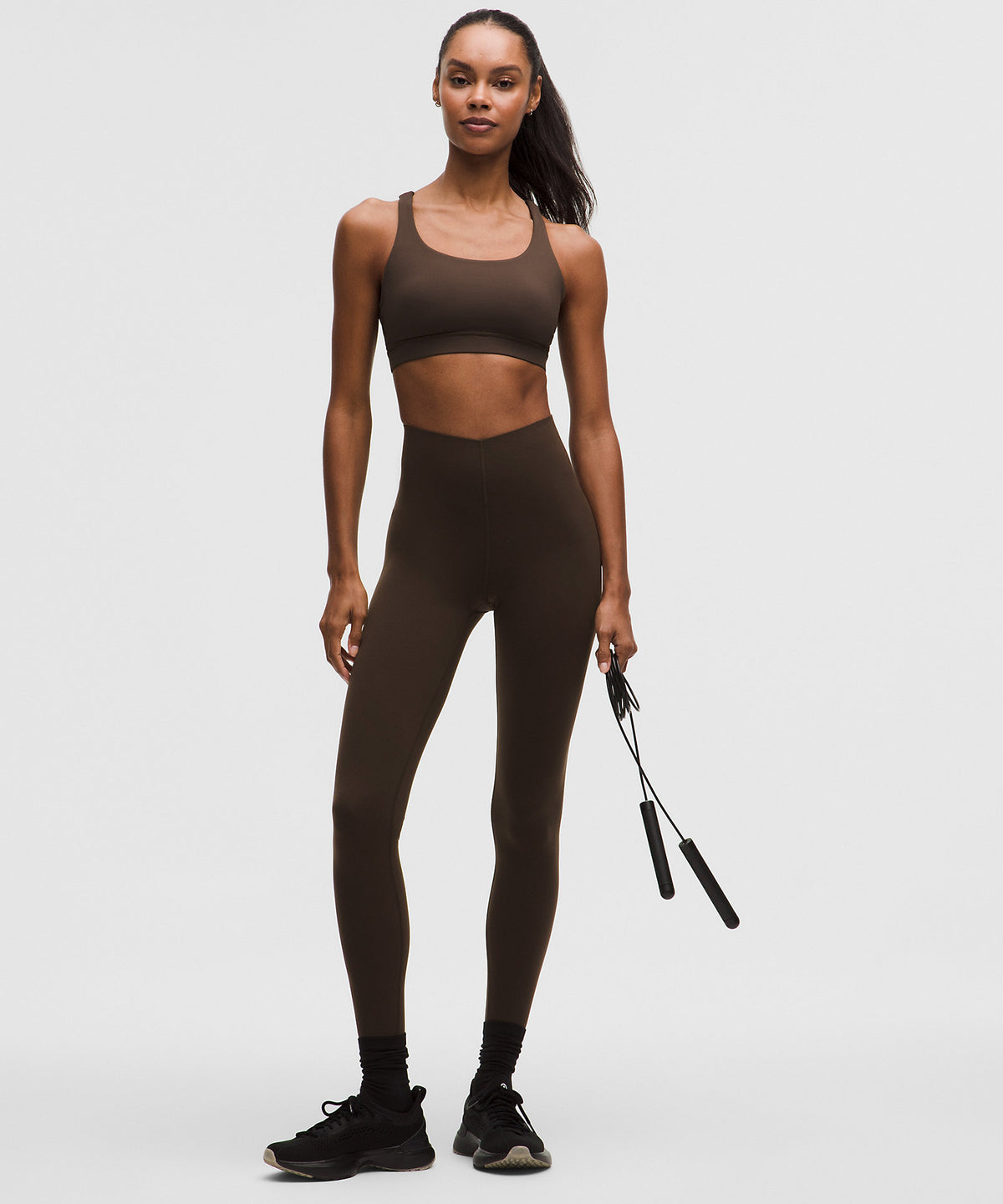 Lululemon Glow Up™ Super-High-Rise Tight 28" - Walnut Crunch - imagen 1