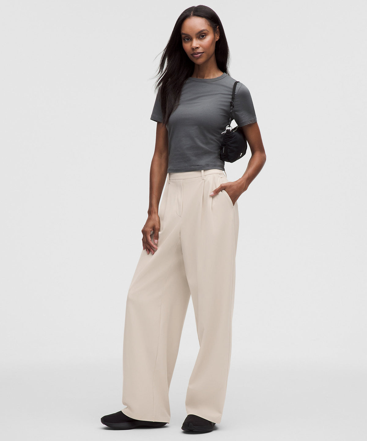 Lululemon Daydrift High-Rise Wide-Leg Trouser Regular - Sand Dollar - imagen 1