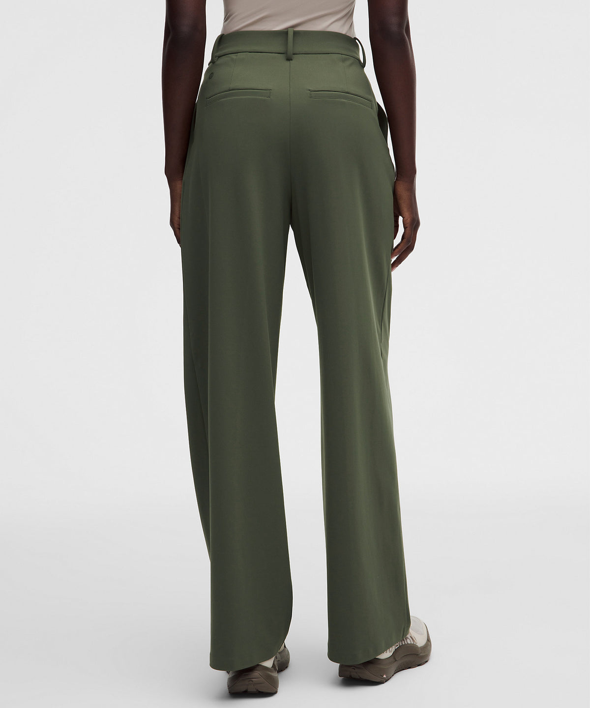 Lululemon Daydrift High-Rise Wide-Leg Trouser Short - Sassy Sage - imagen 3
