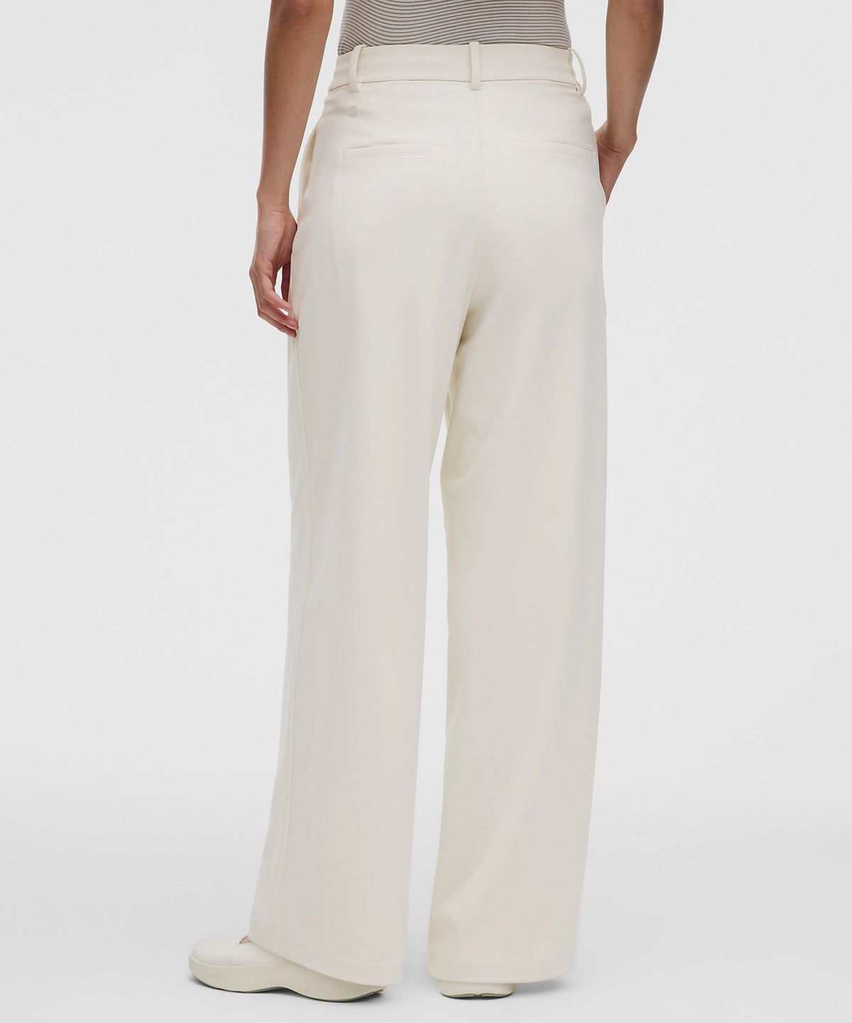 Lululemon Daydrift High-Rise Wide-Leg Trouser Short - Light Ivory - imagen 3