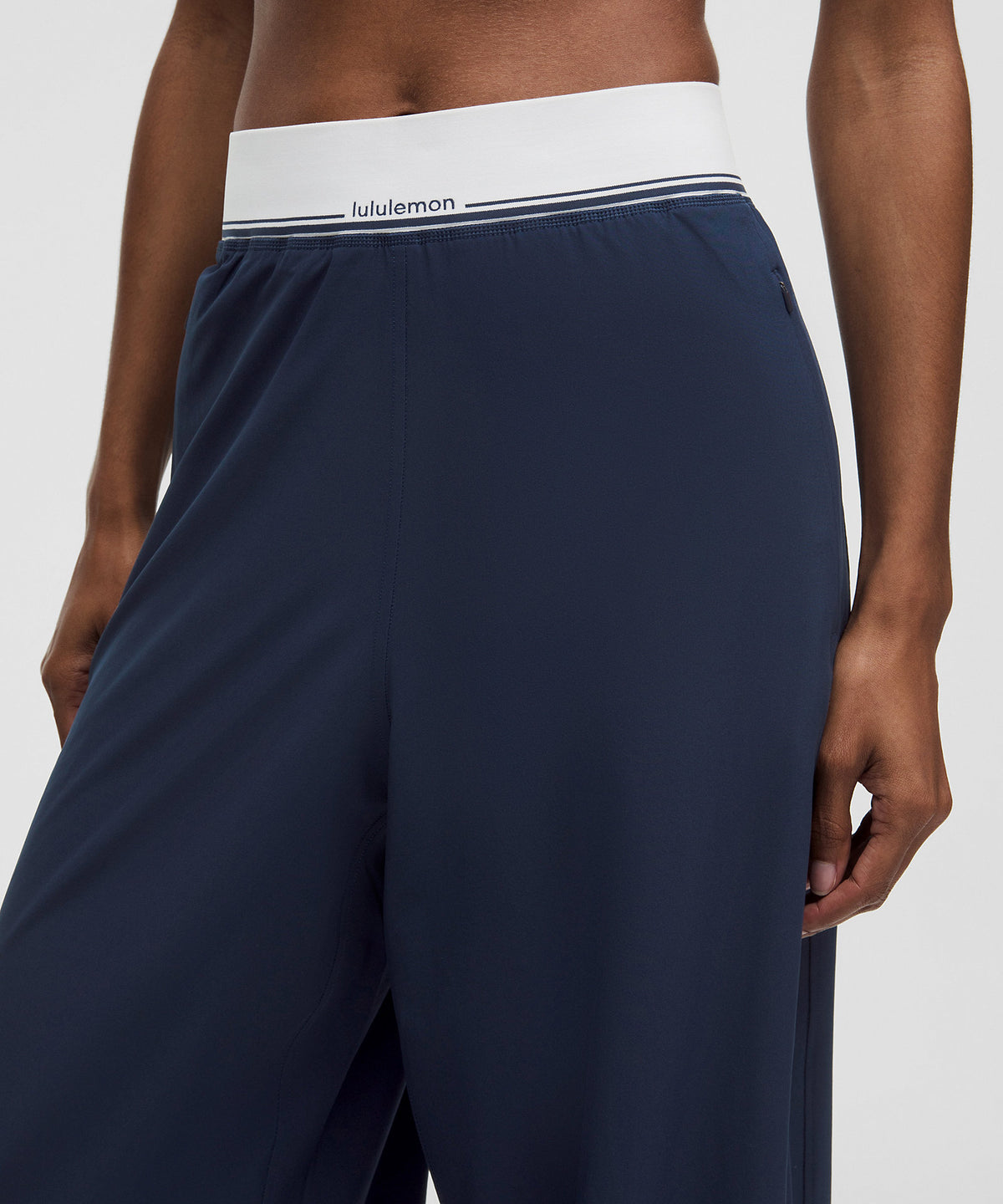 Lululemon Swift High-Rise Wide-Leg Pant Logo Waistband - Club Blue - imagen 4