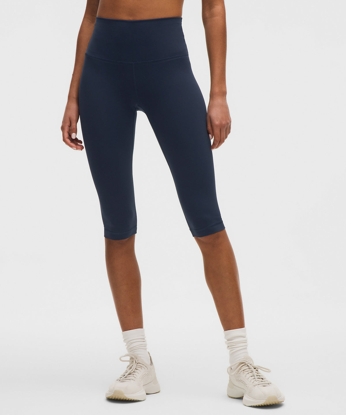 Lululemon Wunder Train High-Rise Crop 15" - True Navy - imagen 2