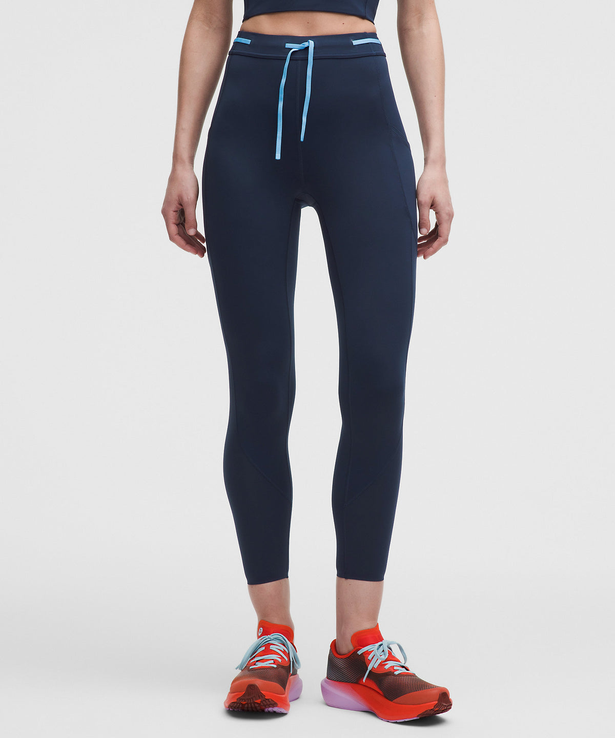 Lululemon Fast and Free High-Rise Tight 25" Drawcord - Club Blue - imagen 2
