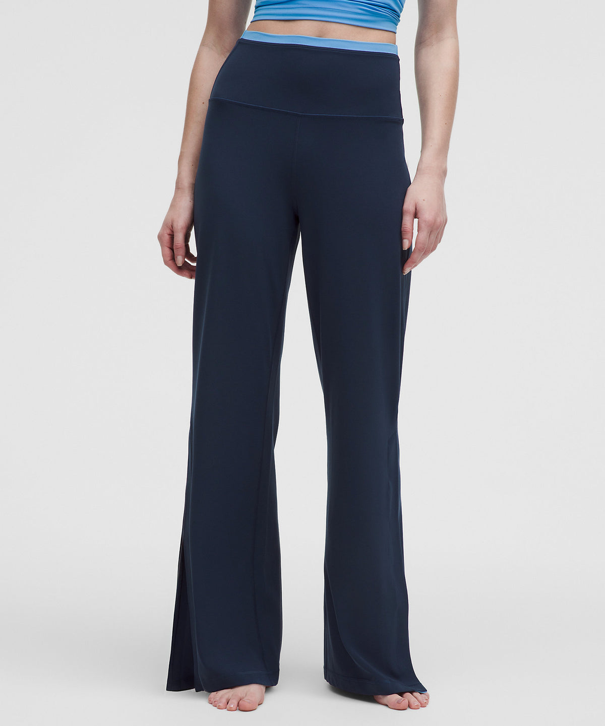 Lululemon Align™ Super-High-Rise Side-Slit Pant Trim - Club Blue - imagen 2