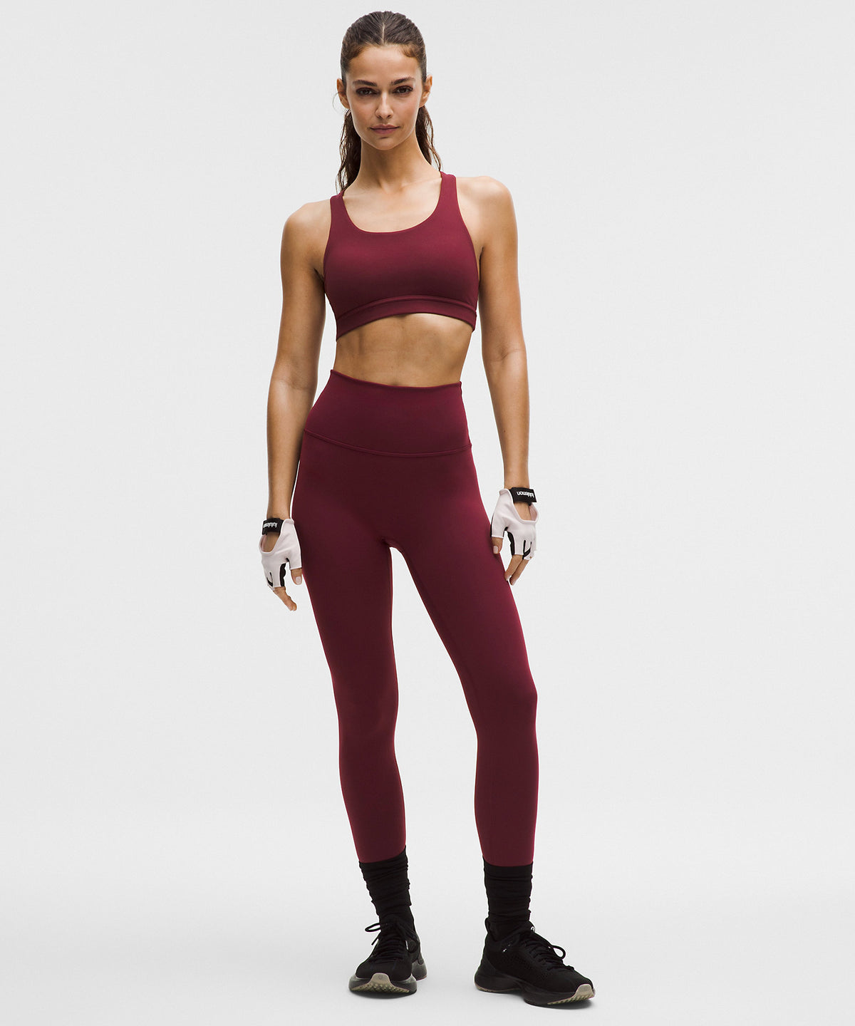 Lululemon Wunder Train No Line High-Rise Tight 28" - Burgundy Bay - imagen 1