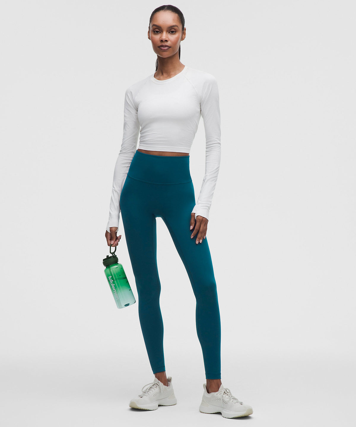 Lululemon Wunder Train No Line High-Rise Tight 28" - Remixed Marine - imagen 1
