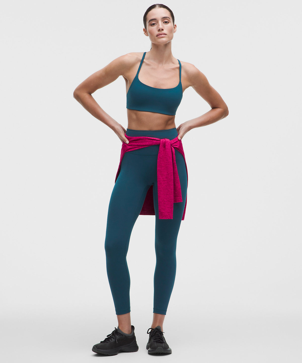 Lululemon Wunder Train No Line High-Rise Tight 25" - Remixed Marine - imagen 1