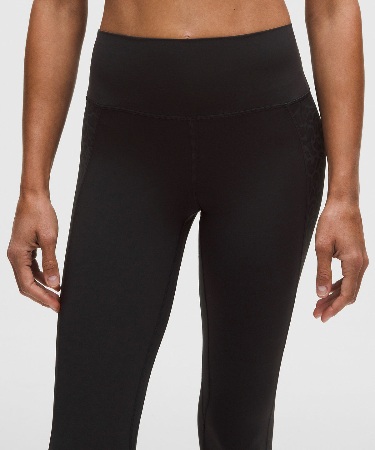 Lululemon Paisley Lace Overlay Tight 25" - Black - imagen 4