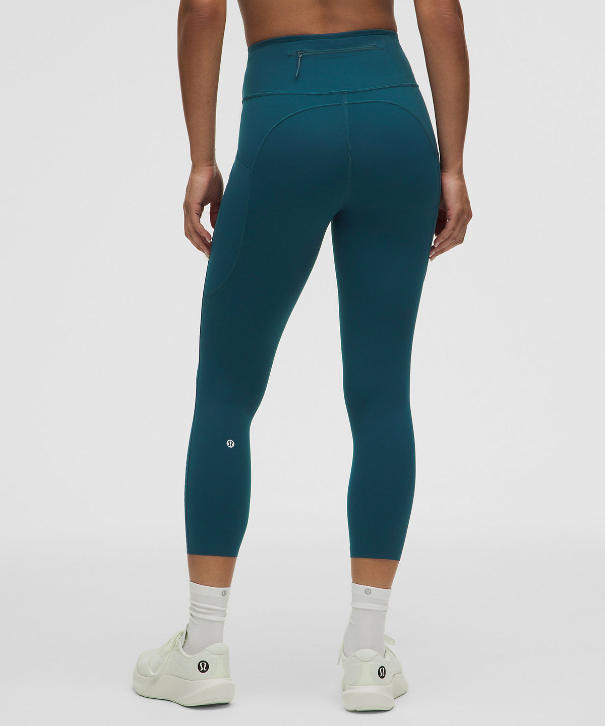 Lululemon Fast and Free 6-Pocket High-Rise Crop 23" Updated Design - Remixed Marine - imagen 3