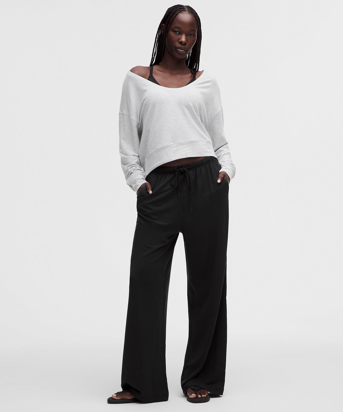 Lululemon BeCalm Mid-Rise Straight-Leg Pant - Black - imagen 1