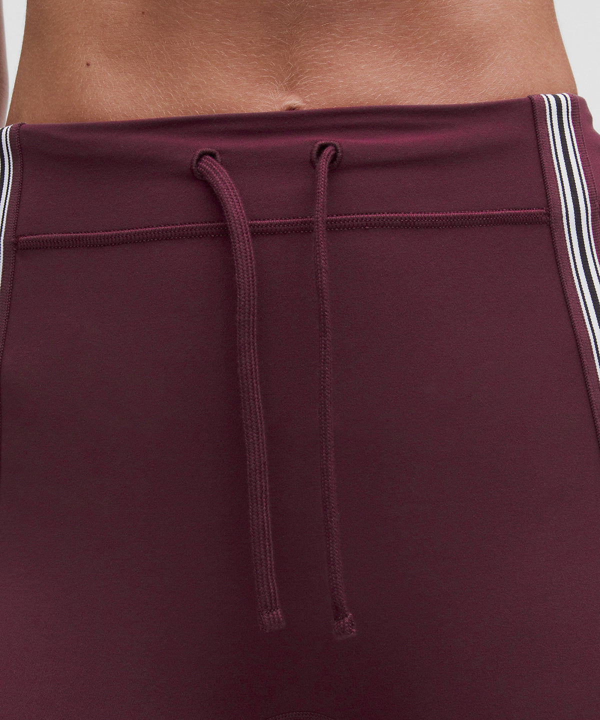 Lululemon Groove High-Rise Tight 25" Stripe Trim - Burgundy Bay - imagen 4