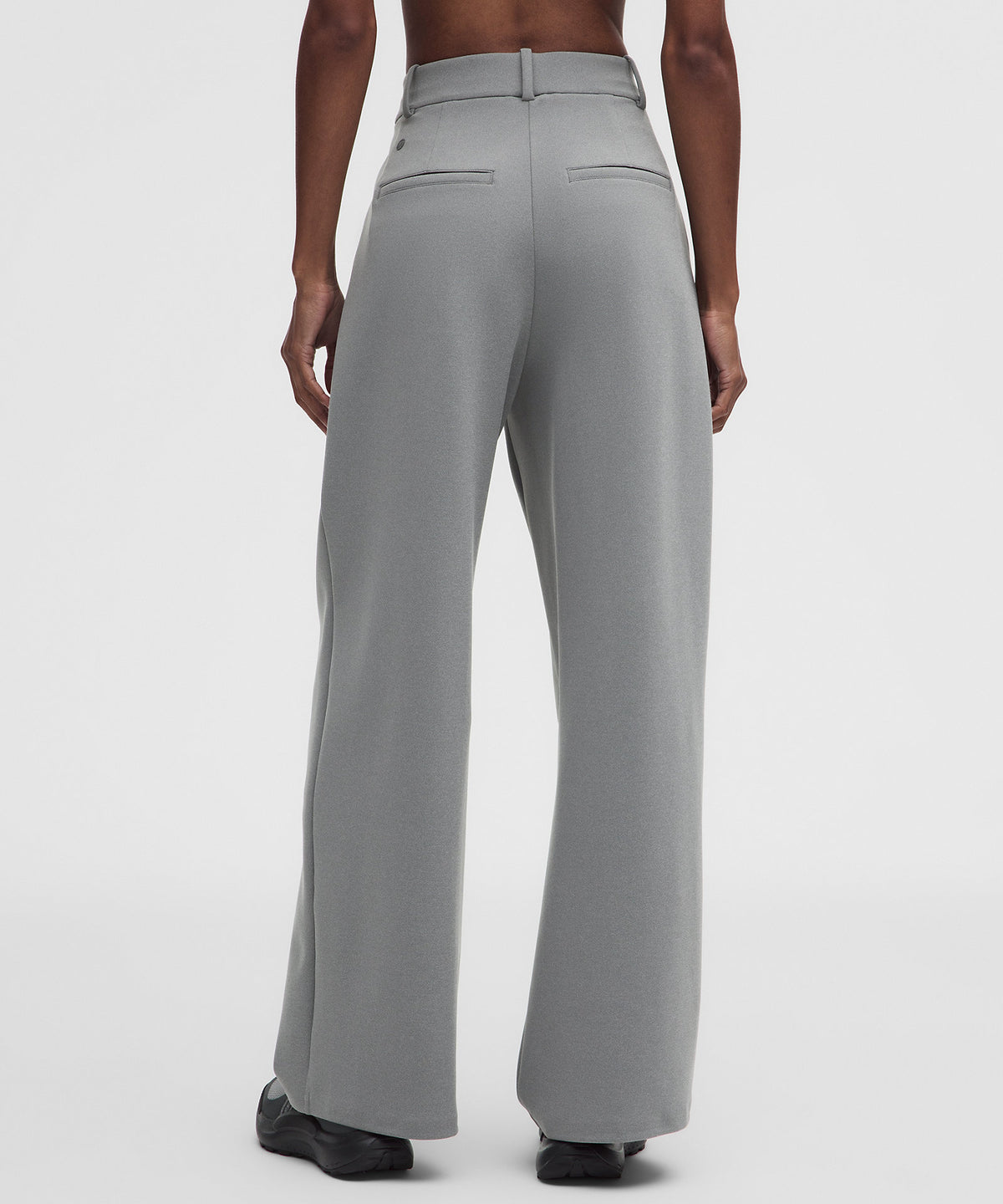 Lululemon Daydrift High-Rise Wide-Leg Trouser Regular Twill - Heathered Onyx Grey - imagen 3