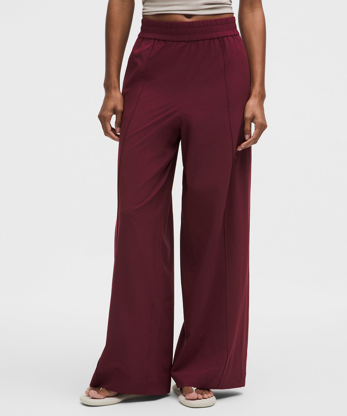 Lululemon Breezily Mid-Rise Pant Regular - Burgundy Bay - imagen 2