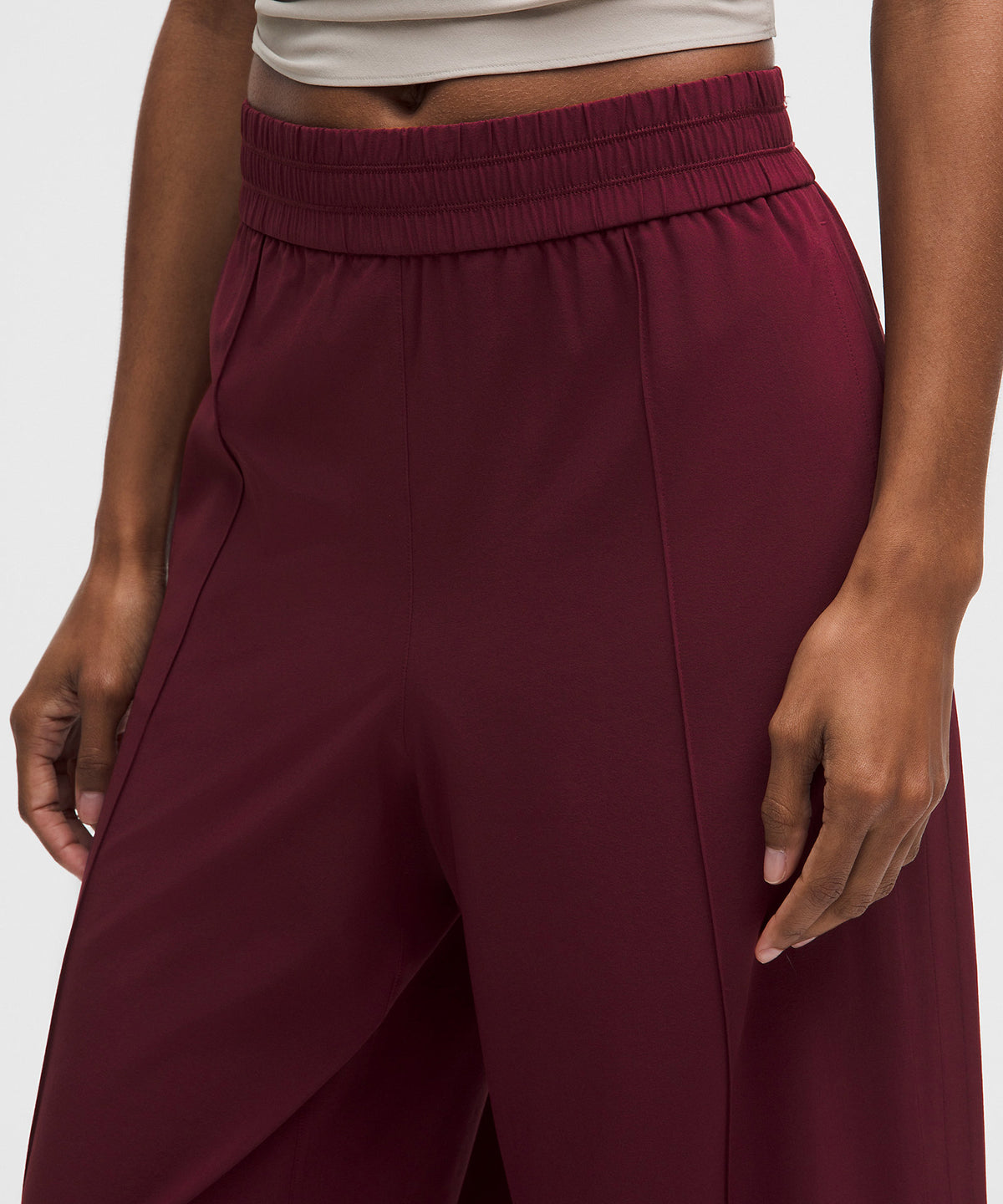 Lululemon Breezily Mid-Rise Pant Regular - Burgundy Bay - imagen 4