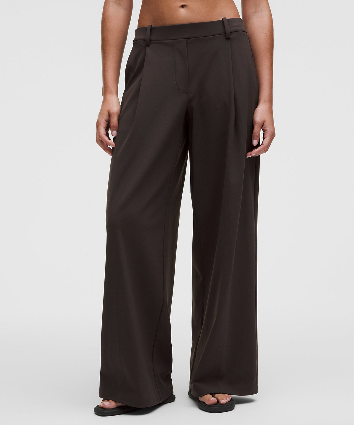 Lululemon Daydrift Low-Rise Extra-Wide Leg Trouser Regular - Mahogany Muse - imagen 2