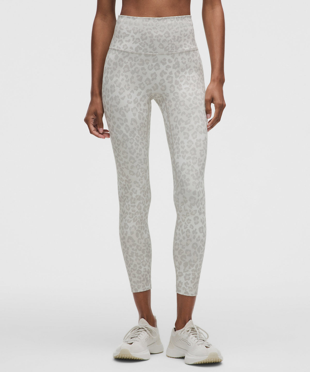 Lululemon Wunder Train No Line High-Rise Tight 25" - True Leopard White Multi - imagen 2